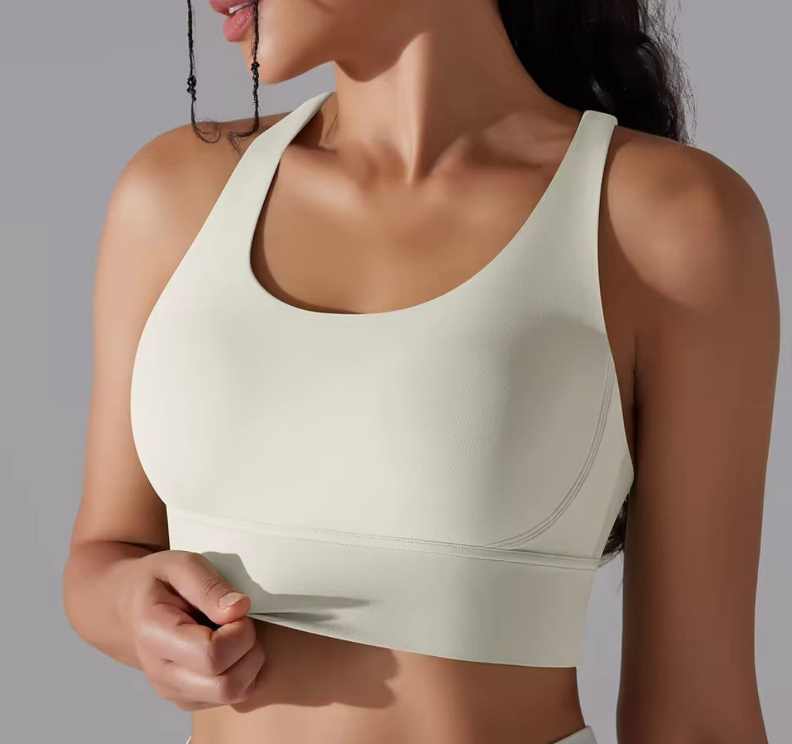 Women Yoga BraTank Tops for Fitness Naked Feel Sport Bra Gym Vest Women