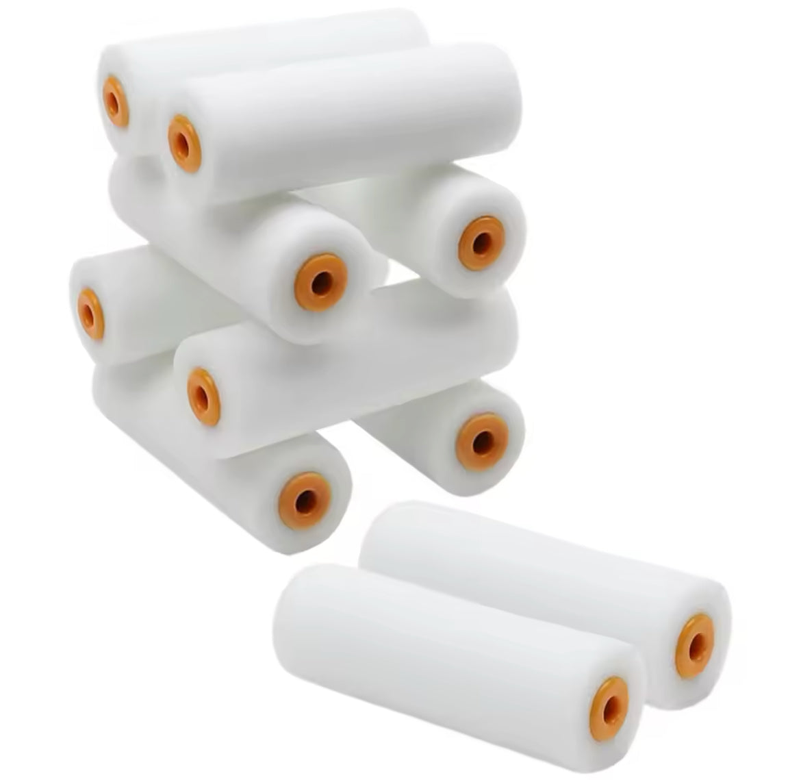 10 pcs Sponge Paint Roller Small Paint Roller Covers Replacement Paint Roller Nap