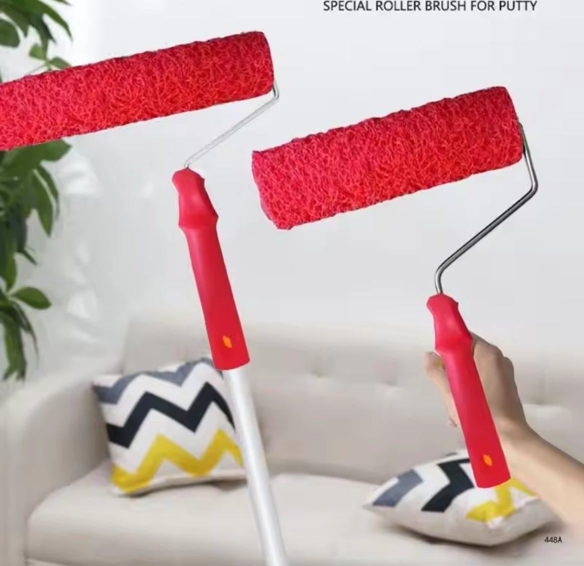 Wall Brush Putty Roller Texture Pattern Roller Brush Drywall Compound Roller