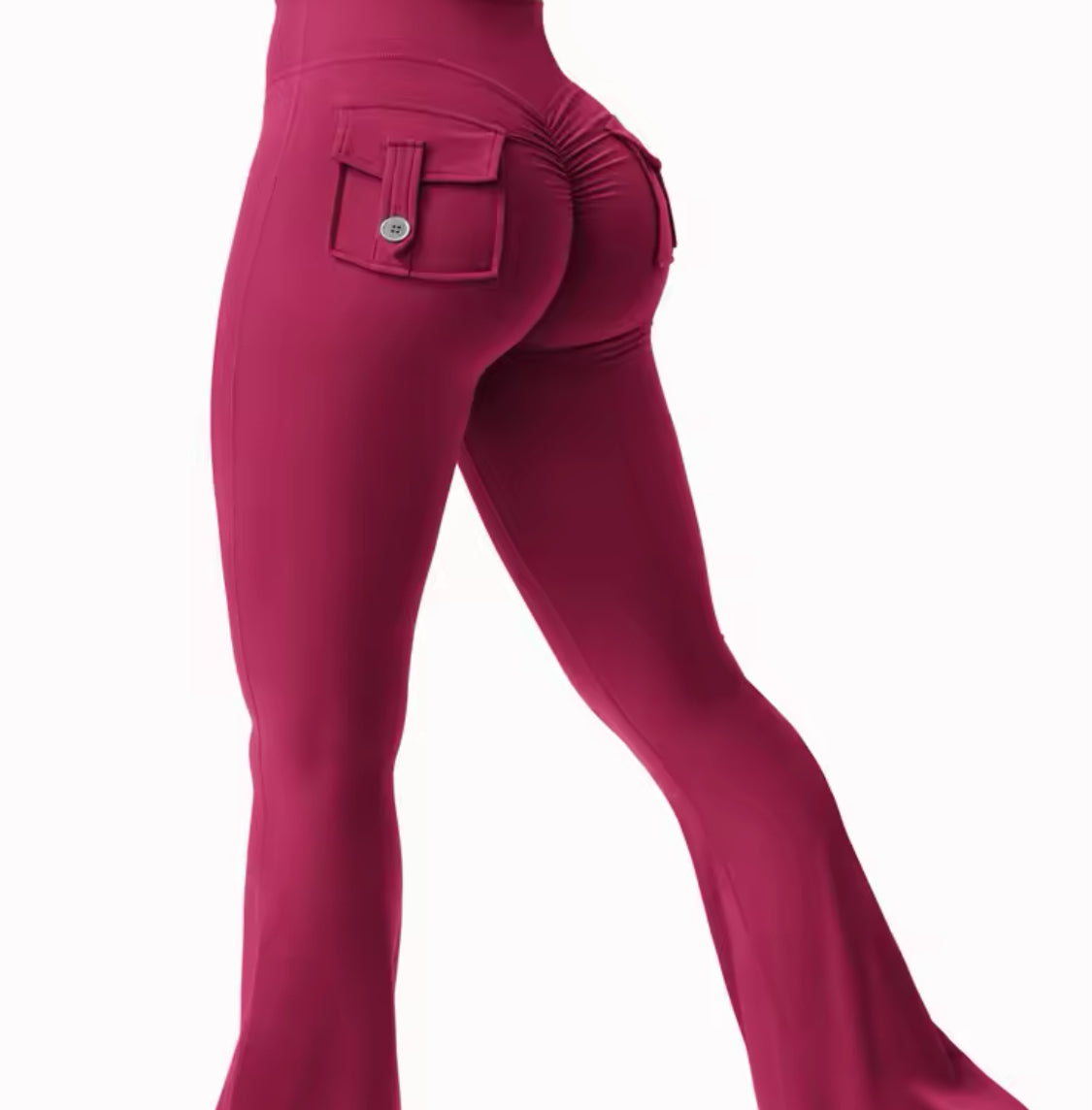 2024 Newest Women Wide Leg High Stretch Yoga Leggings Compression