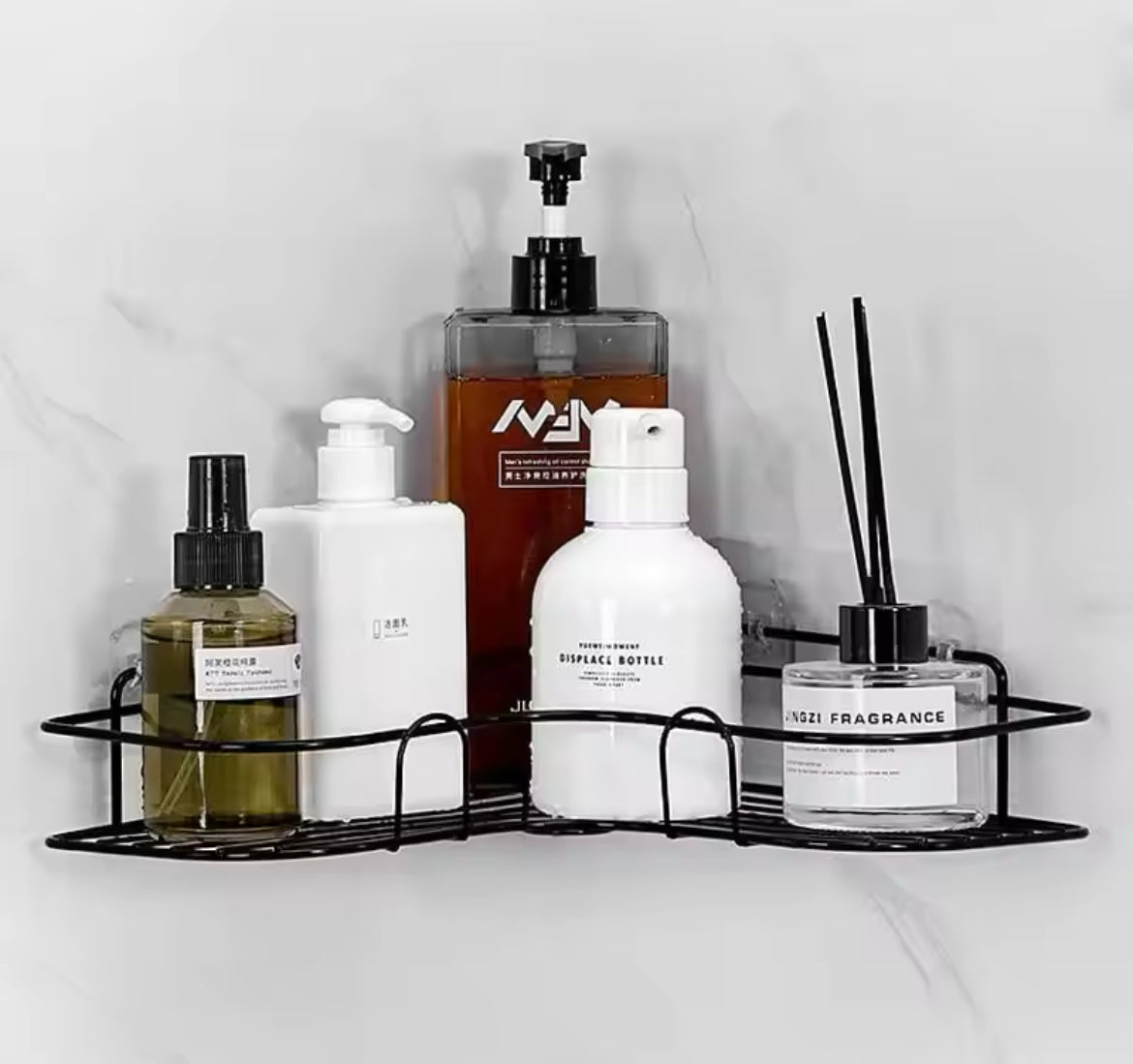 Bathroom Shelf, Wall Mounted caddy, Storage of Wall Supplies