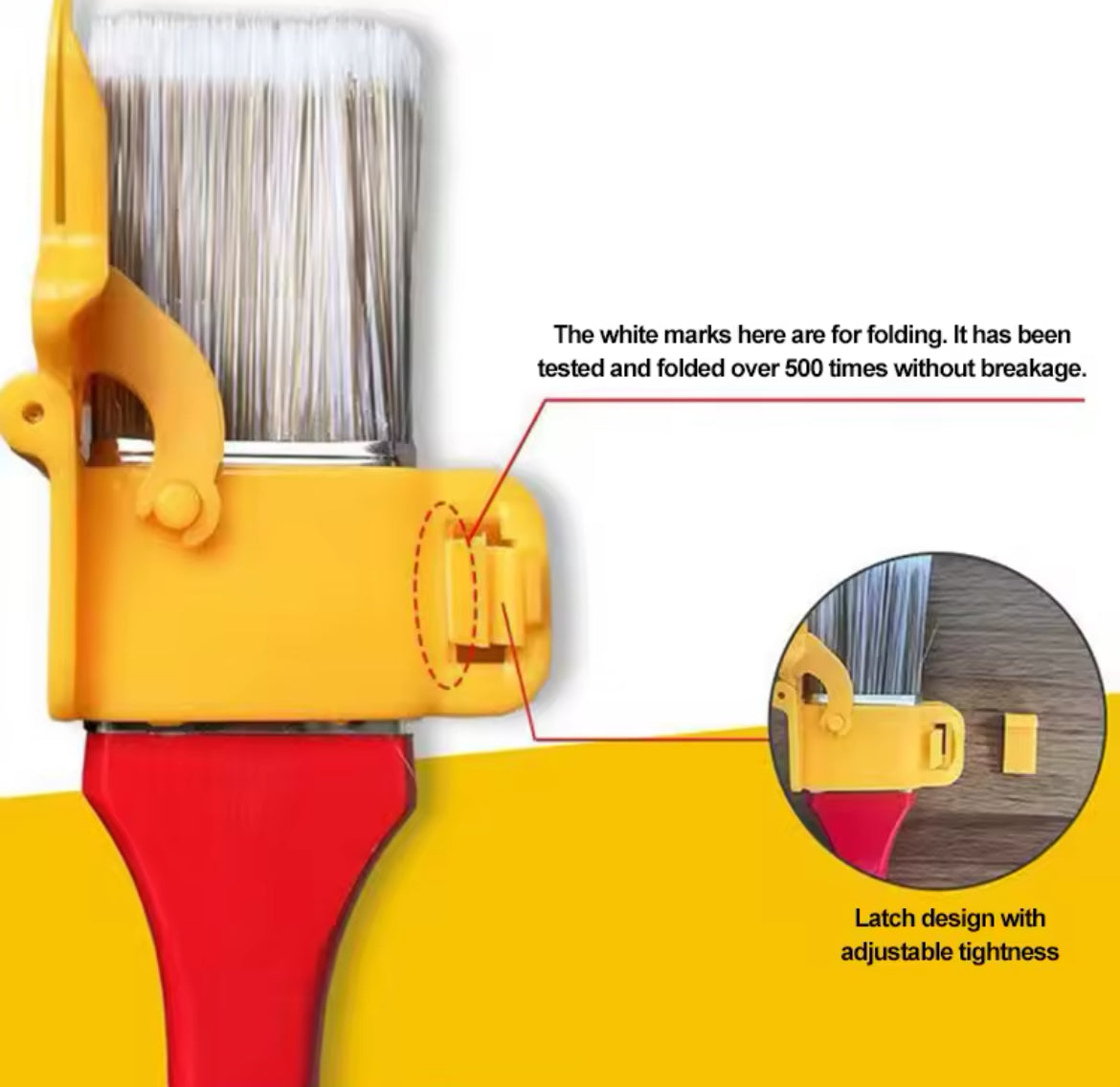 Edging Color Separation Paint Brush Handheld Paint Edger Tool