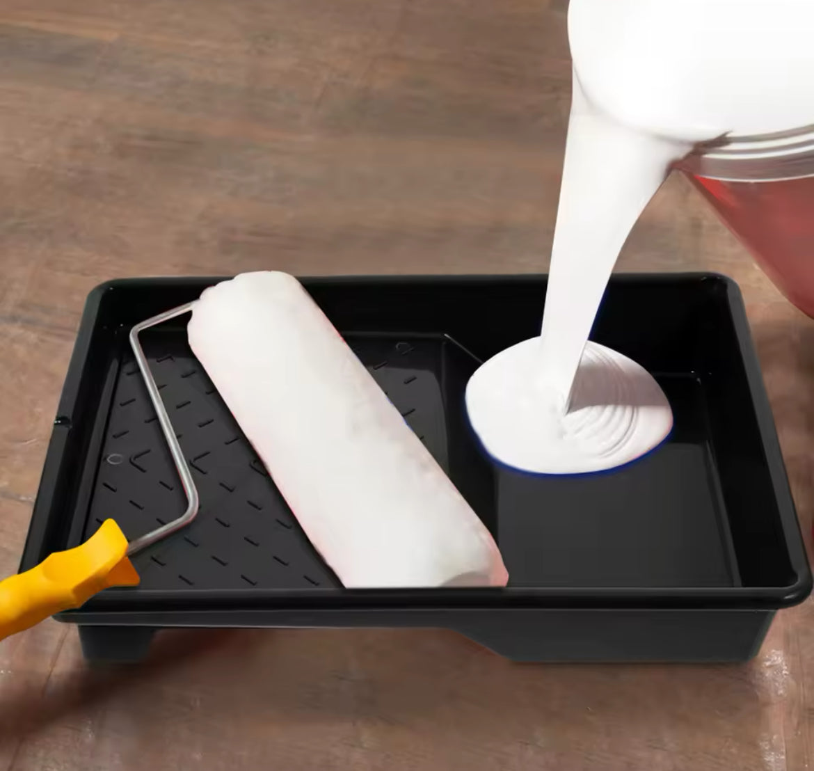 9Inch Paint Tray Plastic Holder Liner Plastic Paint Holder Wall Paint Roller Coating Palette