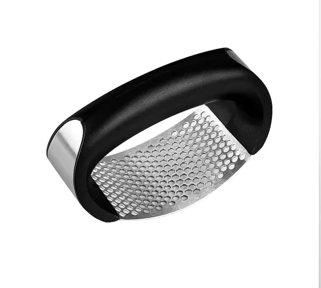 Stainless Steel Garlic Press Manual Chopping Tools Vegetable Cooking Kitchen