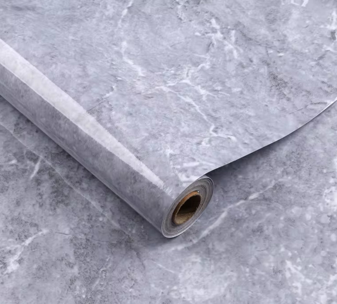 Waterproof marble wallpaper 60cm x 10m vinyl 2 PCS