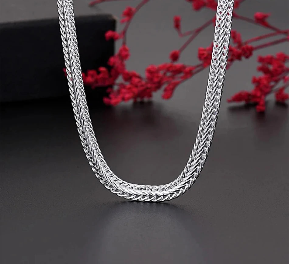 925 sterling silver Snake chain Necklace Noble for women men jewelry designer