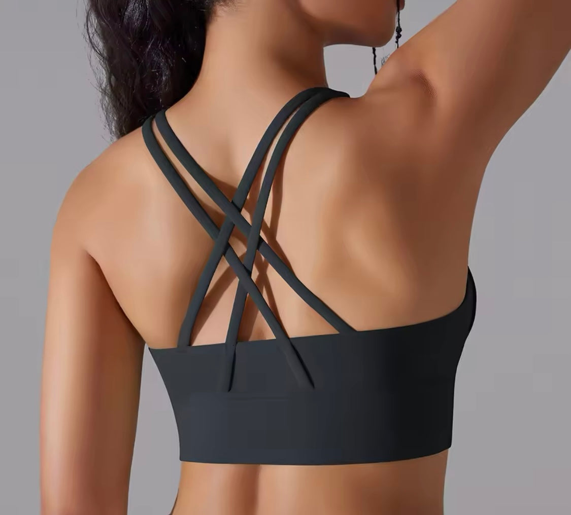 Women Yoga BraTank Tops for Fitness Naked Feel Sport Bra Gym Vest Women