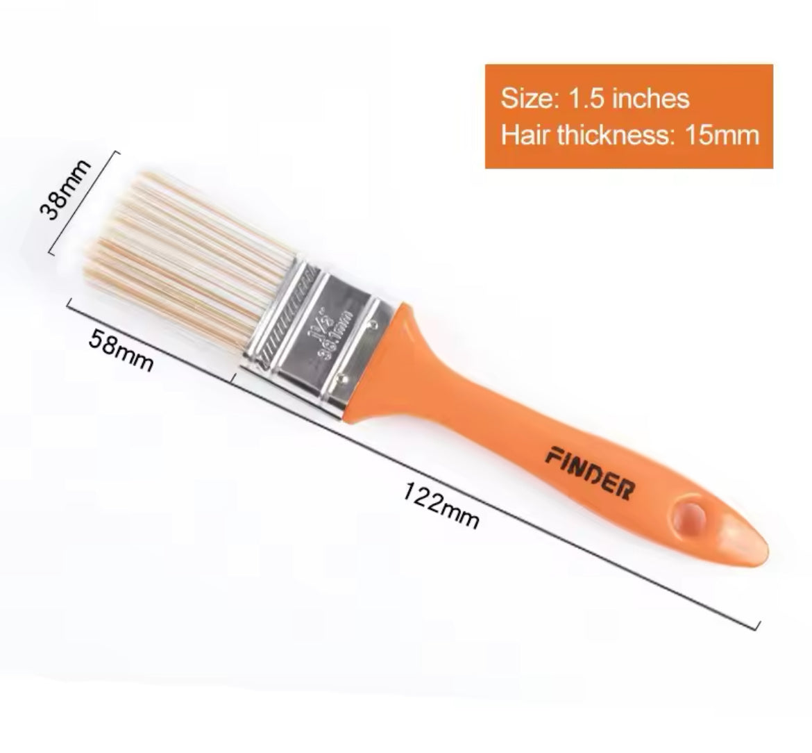 Home Improvement Wall Paint Brush PET Soft Bristle Durable Brush