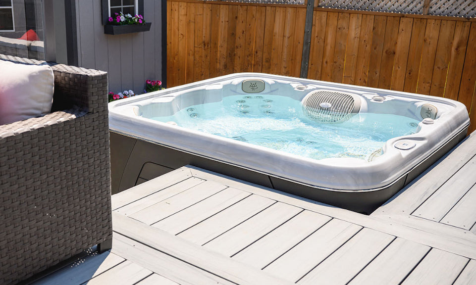 Installing a hot tub