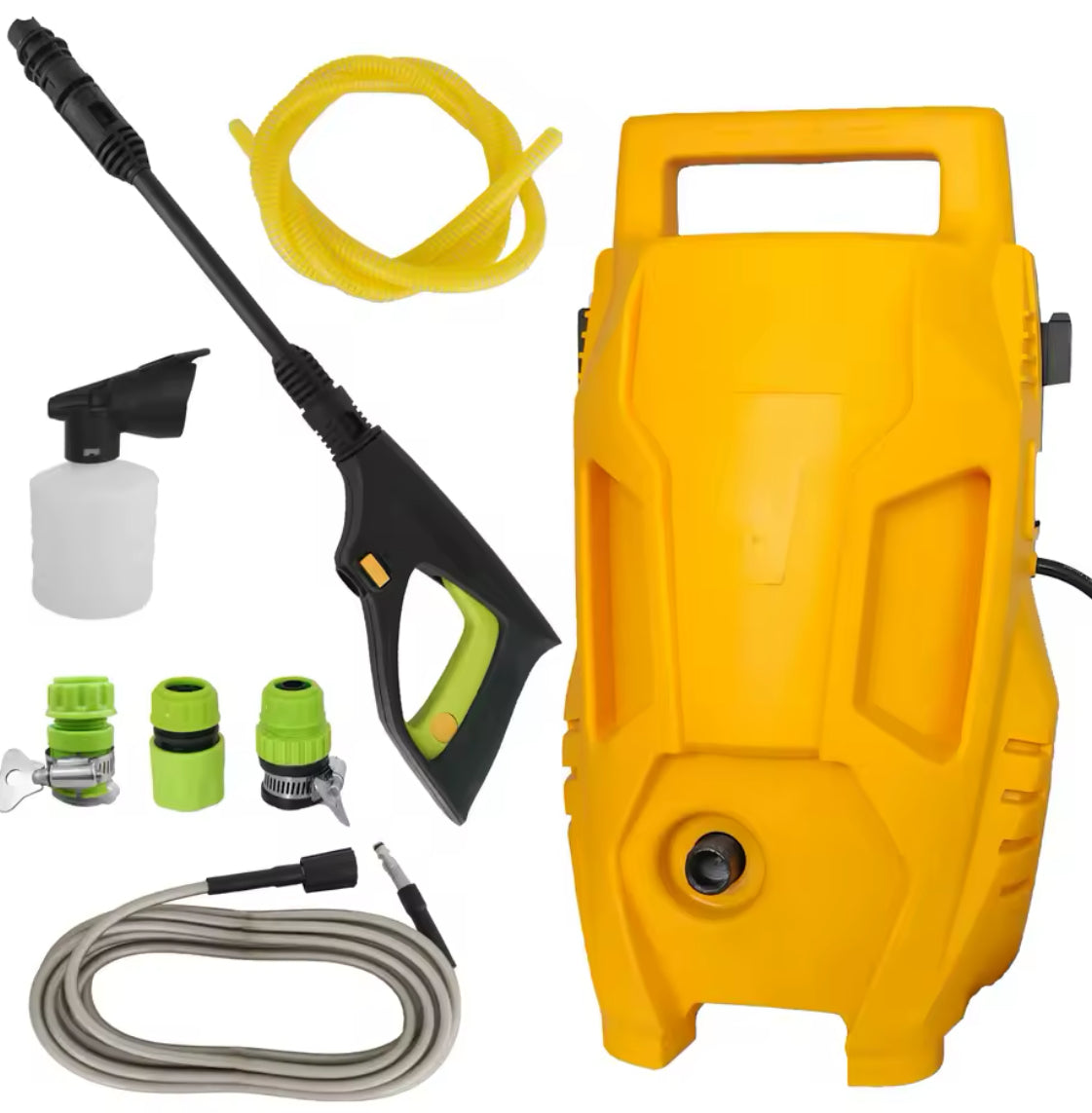 2000W ELECTRIC PRESSURE WASHER HIGH POWER JET WASHER PATIO CAR CLEANER