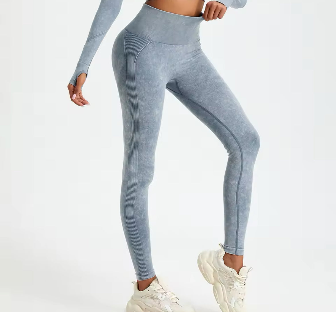 Wash Sexy Push Up Gym Leggings Women High Waist Seamless Skinny Sporty Leggings