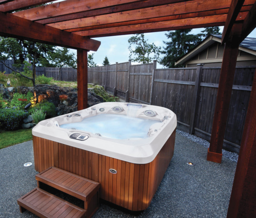 Installing a hot tub