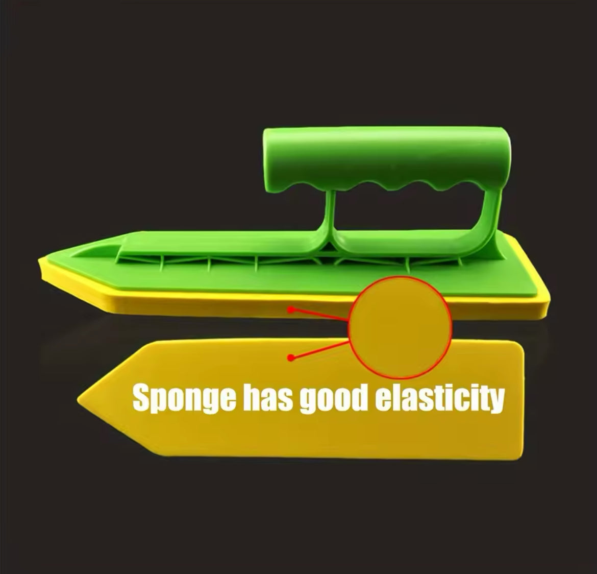 Sponge Foam Float Trowel For Grout,Stucco,Tile Floor Tile Beauty Seam Scraper Spatula