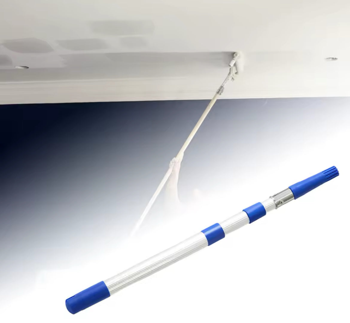 Paint Roller Rod Roller Paint Brush Extendable Flexible Detachable Paint Telescopic Rod