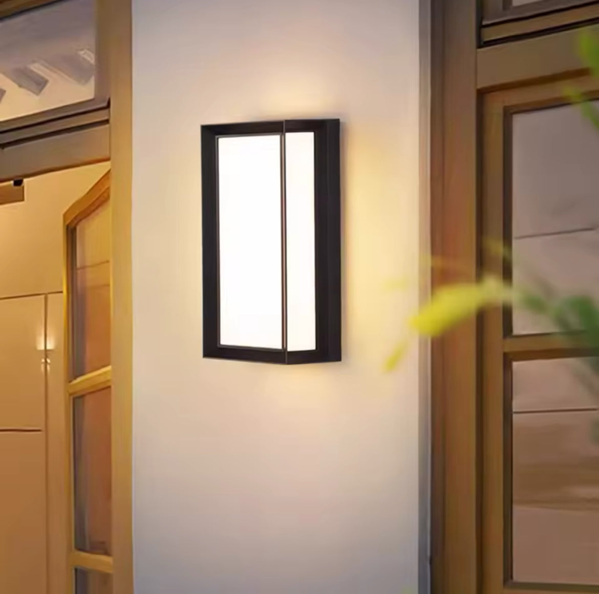 Led Outdoor Wall Light Waterproof IP66 Motion Sensor Led Outdoor Lighting Porch Lights