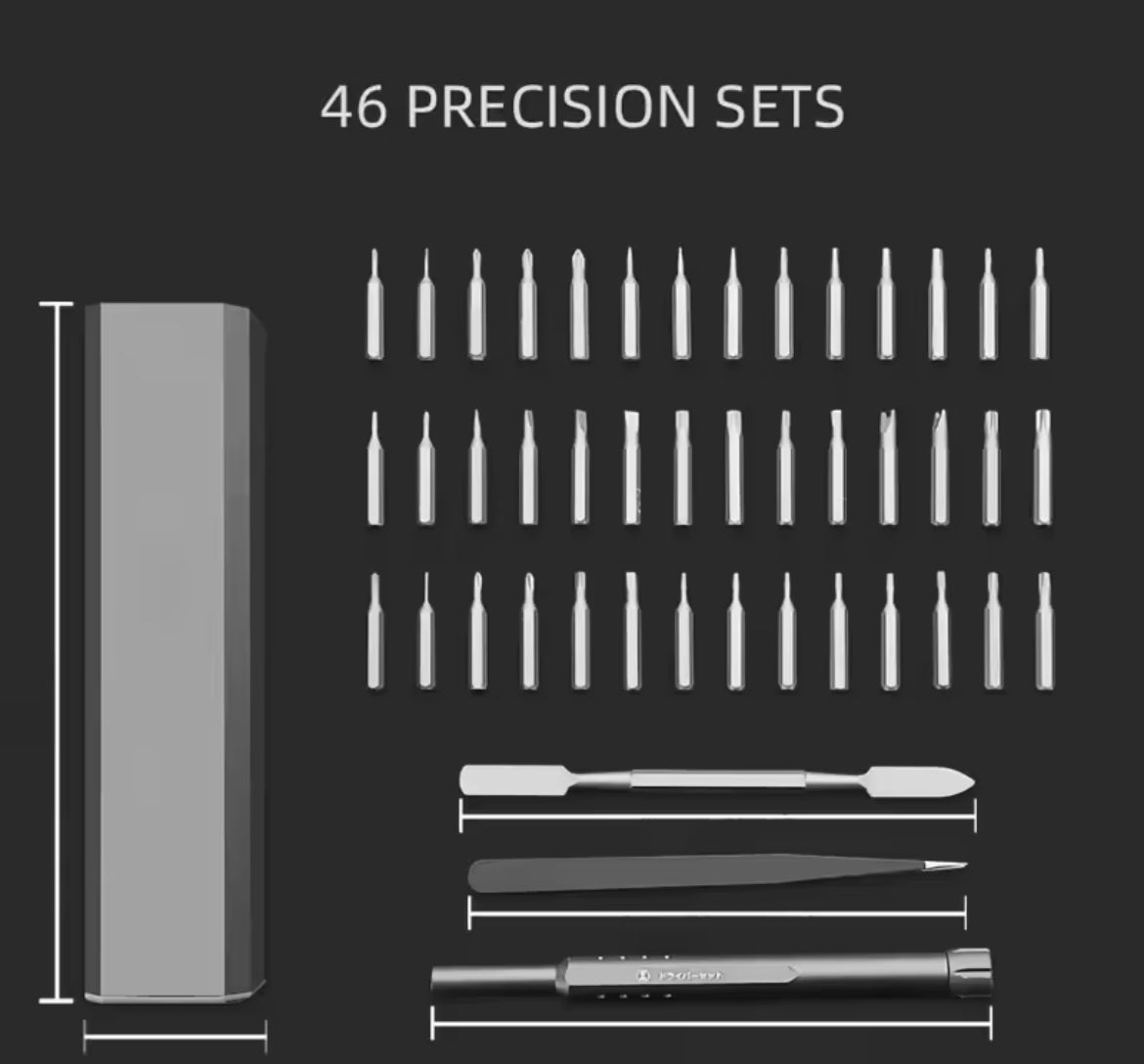 44-in-1 Precision Screwdriver Set Disassembly Tool Computer Screwdriver