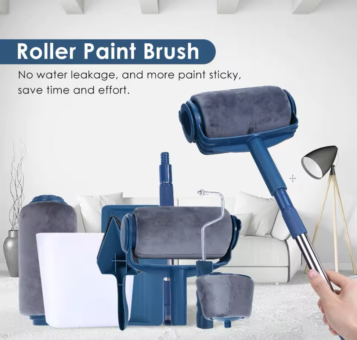 Paint Brush Roller Corner Brushes Set Household Use Wall Decorative Professional DIY Painting Brush