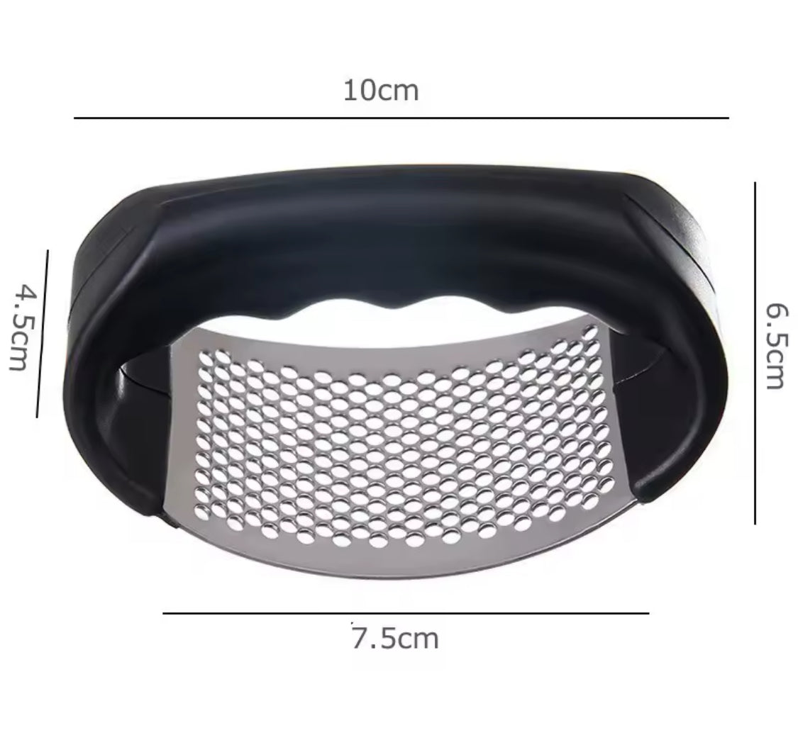 Stainless Steel Garlic Press Manual Chopping Tools Vegetable Cooking Kitchen