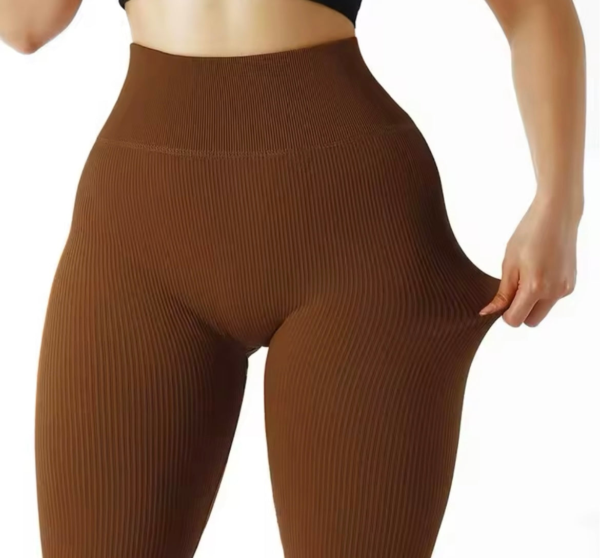 Seamless High Waist Gym Leggings Women Casual Skinny Stretch Pants