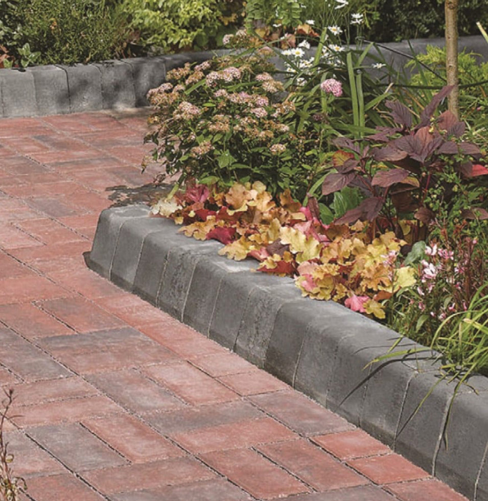 Decorative brick edging
