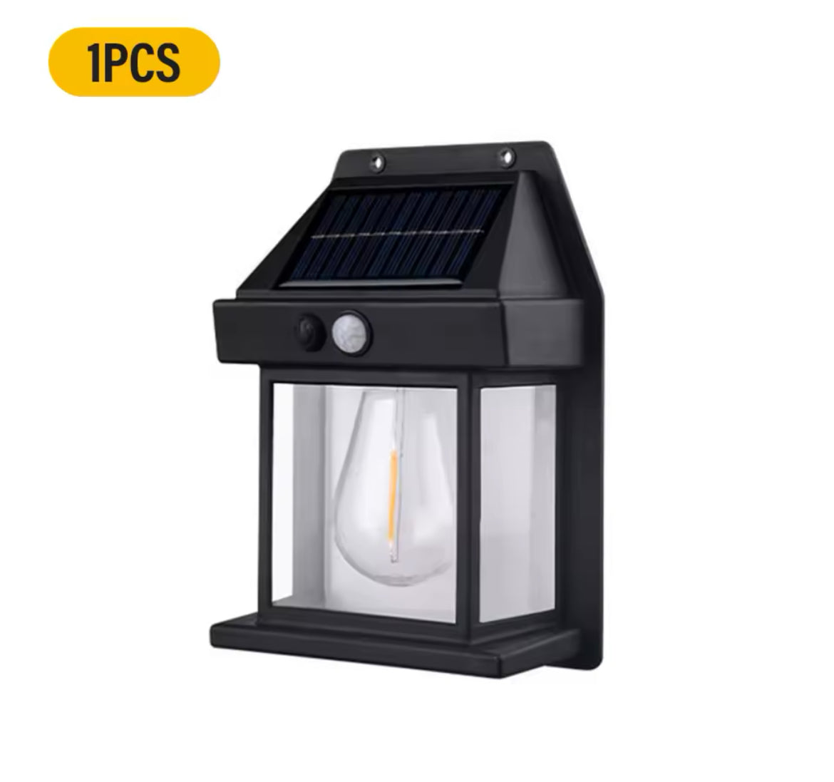 Outdoor Solar Wall Light with Motion Sensor IP65 Waterproof LED Safety Light