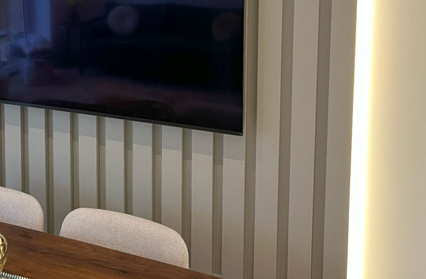 Bedroom media wall