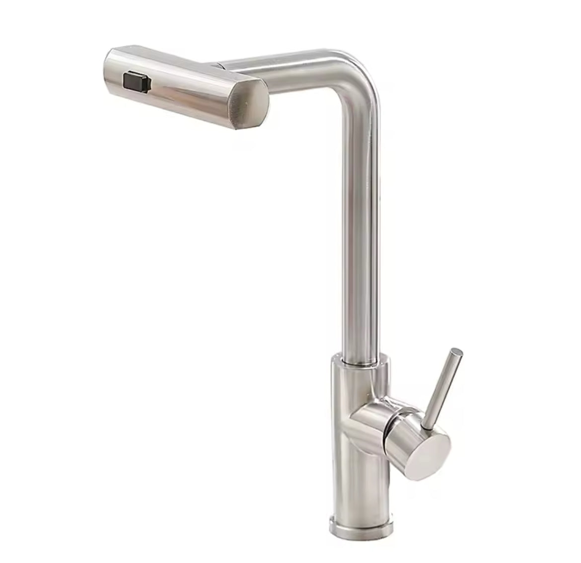 Kitchen Faucets Gray Pull Out Rotation Waterfall Stream