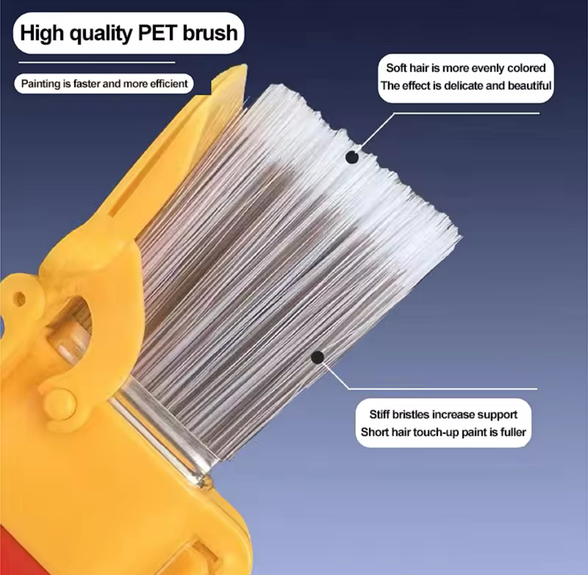 Edging Color Separation Paint Brush Handheld Paint Edger Tool