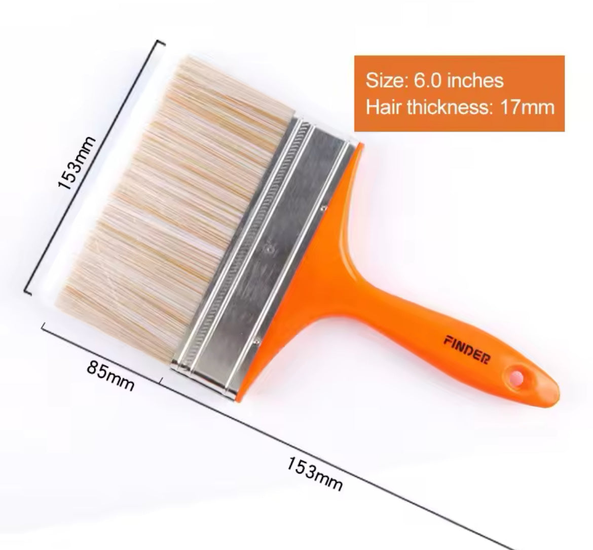 Home Improvement Wall Paint Brush PET Soft Bristle Durable Brush