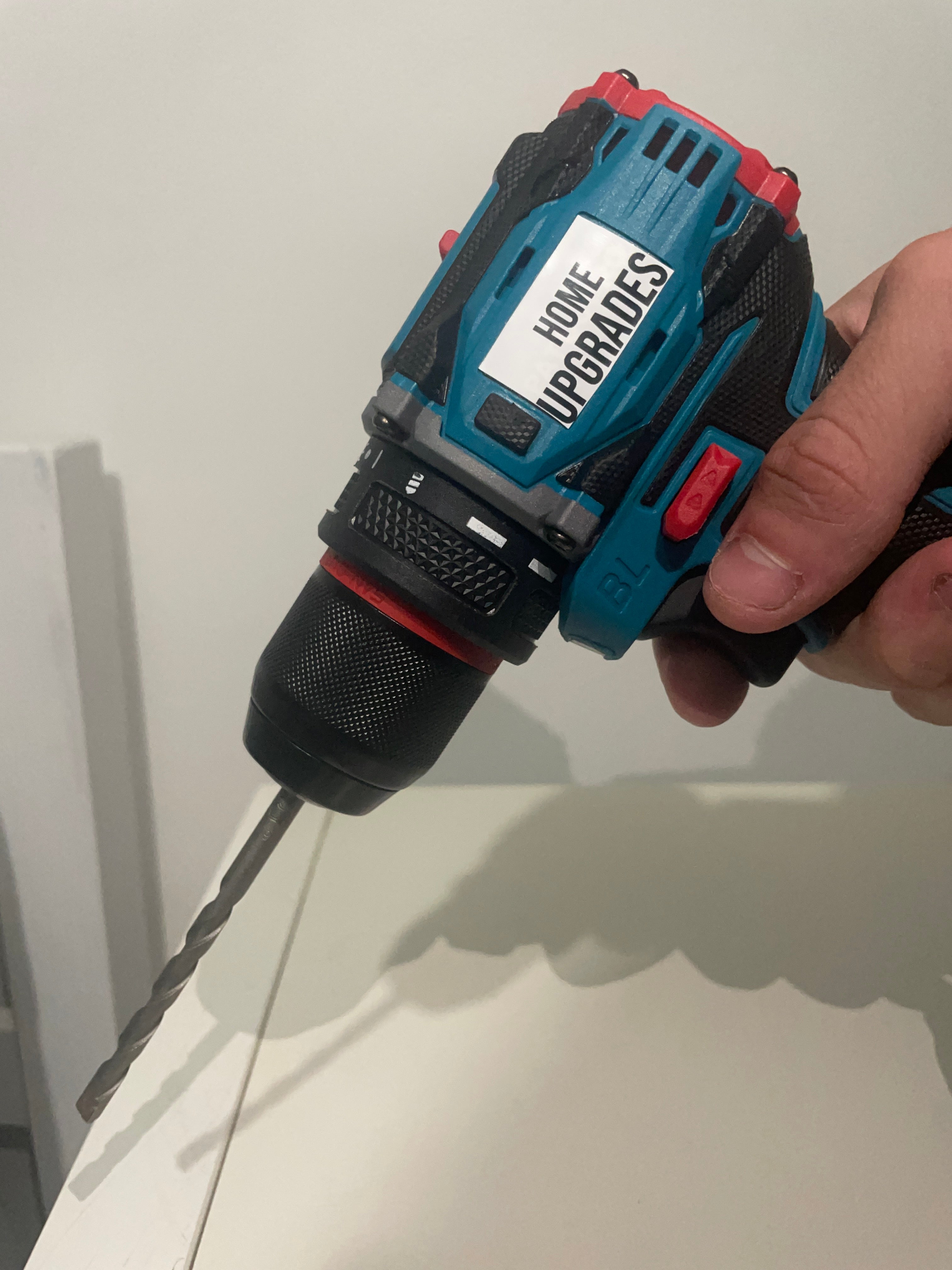 Home Upgrades™ 21V Cordless Brushless Power Drill – High Torque, Dual-Speed