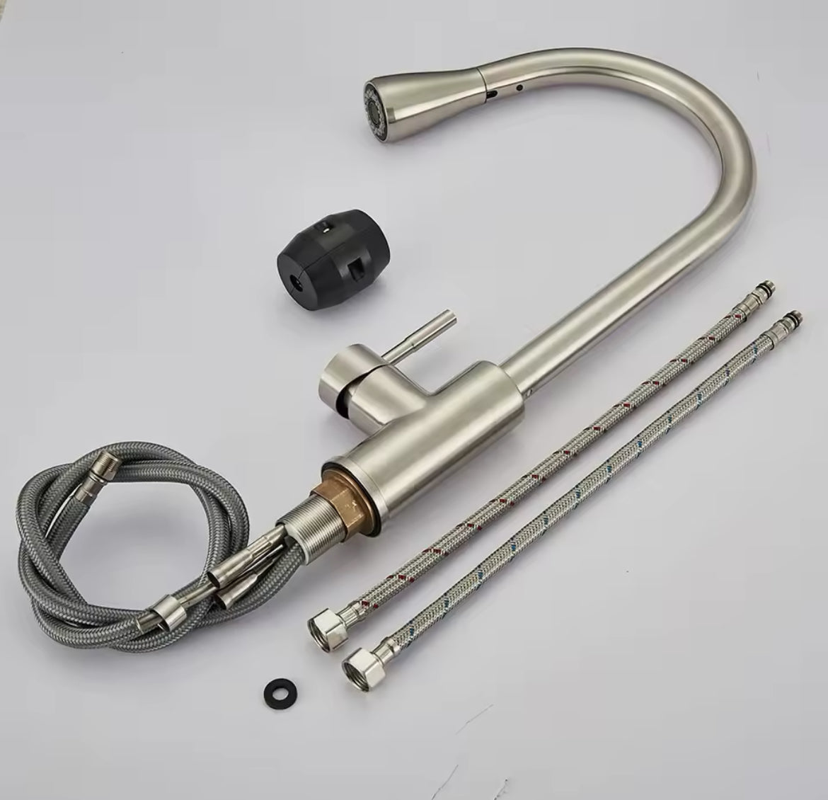 Kitchen Faucet Single Hole Pull Out Spout