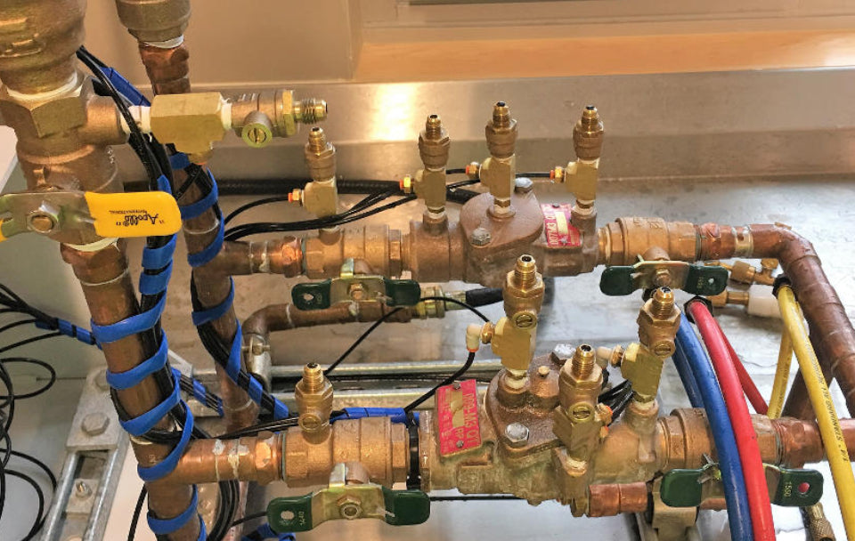 Performing backflow testing
