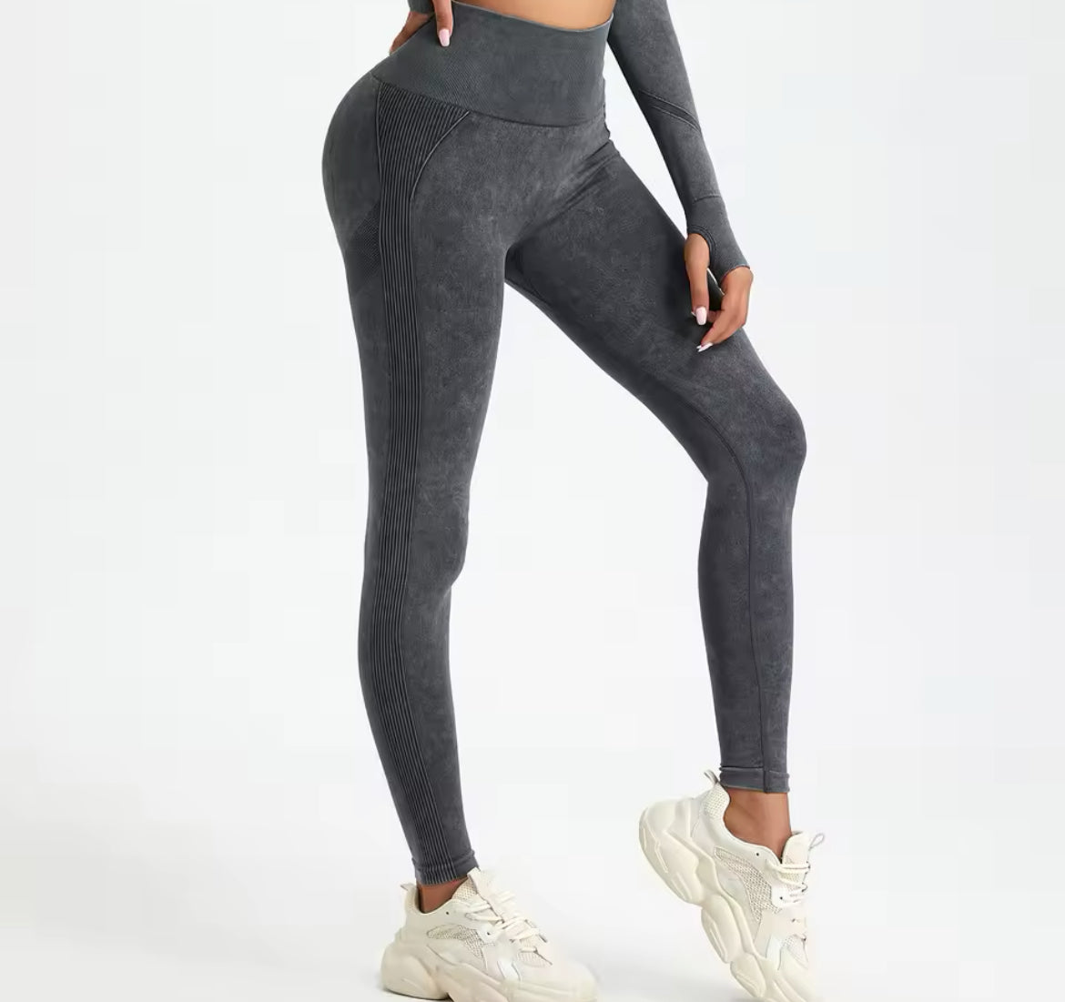 Wash Sexy Push Up Gym Leggings Women High Waist Seamless Skinny Sporty Leggings