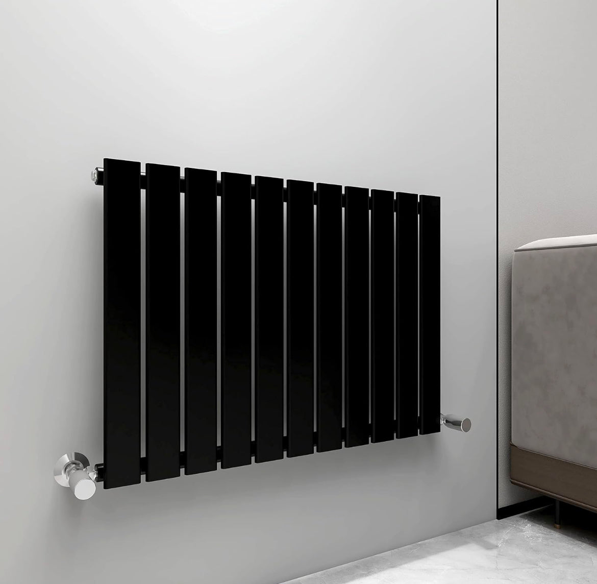 Radiator Horizontal Flat Panel 600mm x 748 - Home Upgrades