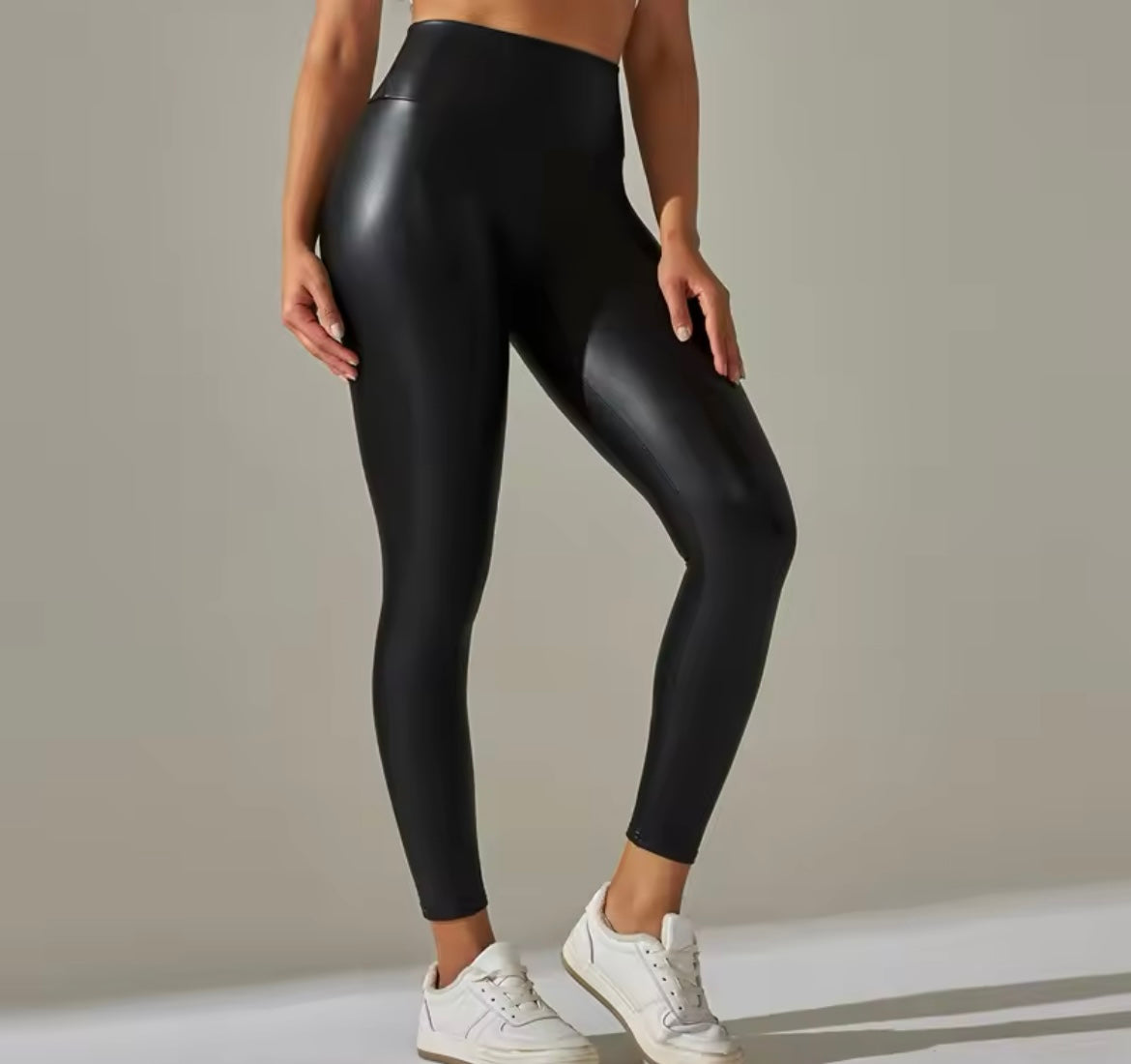 Trendy New Oversized WOMEN'S Leggings, High Waisted Tight and Sexy Leather Pants