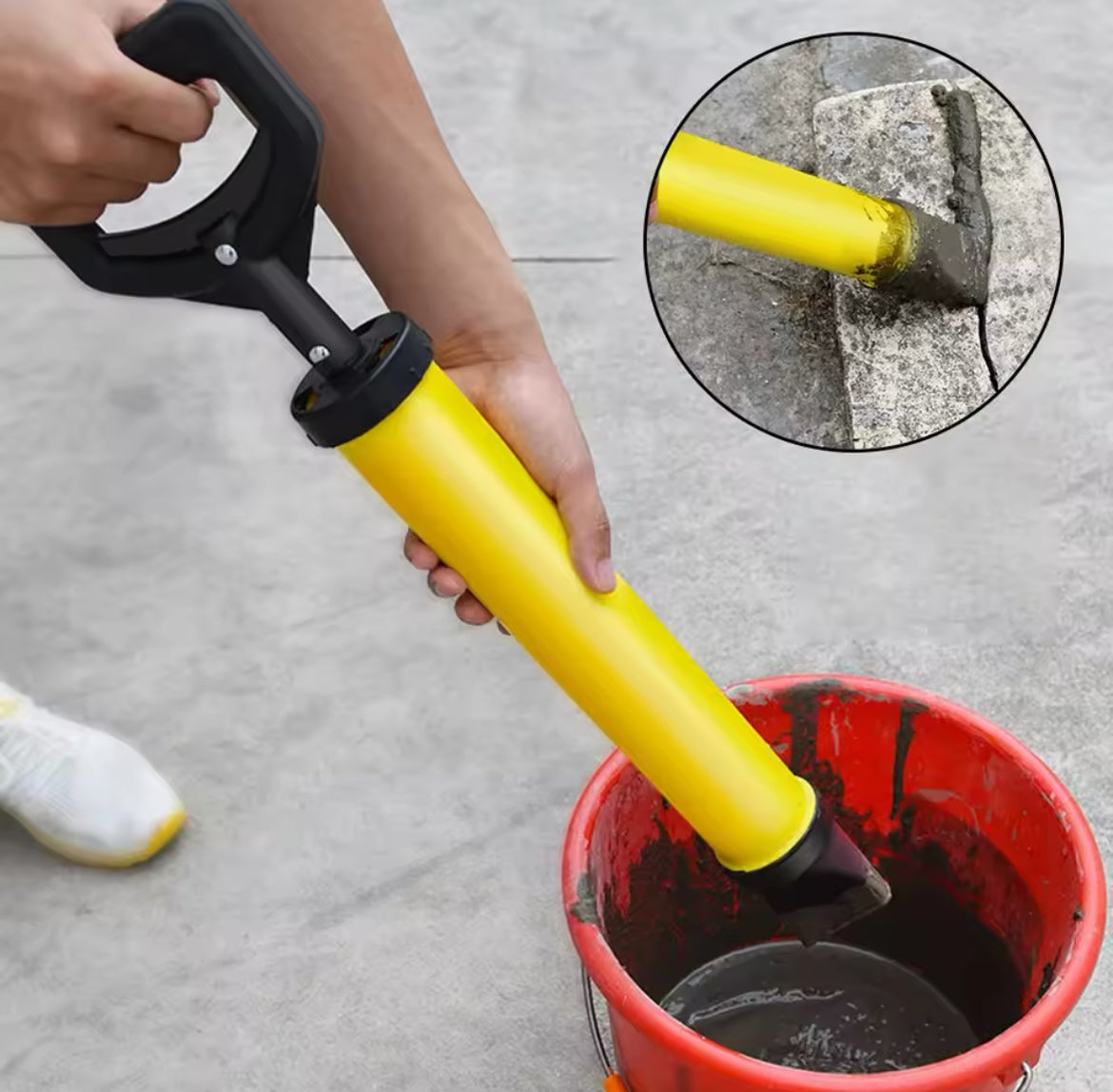 Applicator Caulking Gun Hand Tools Grouting Gun Cement Lime Pump