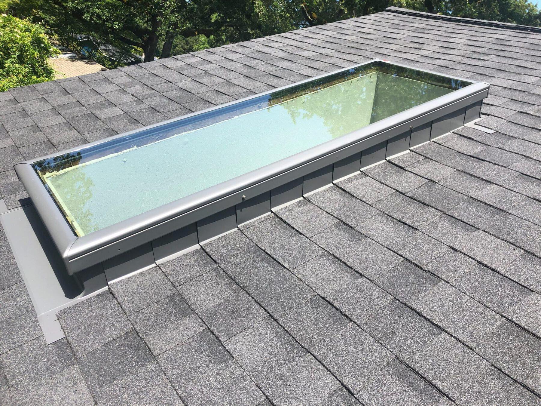 Skylight seal repair