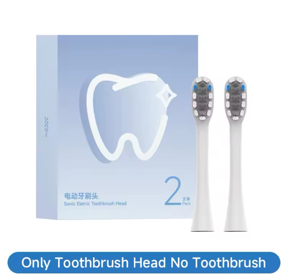 Electric Toothbrush sonic vibration brush 3-gear Mode
