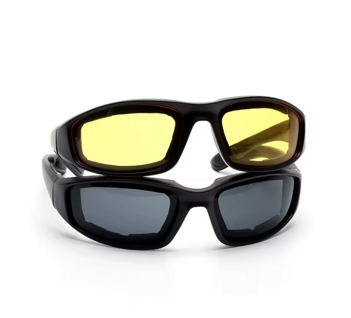 Outdoor UV Protection Goggles Padded Goggles Anti-UV Unisex Sports Sunglasses