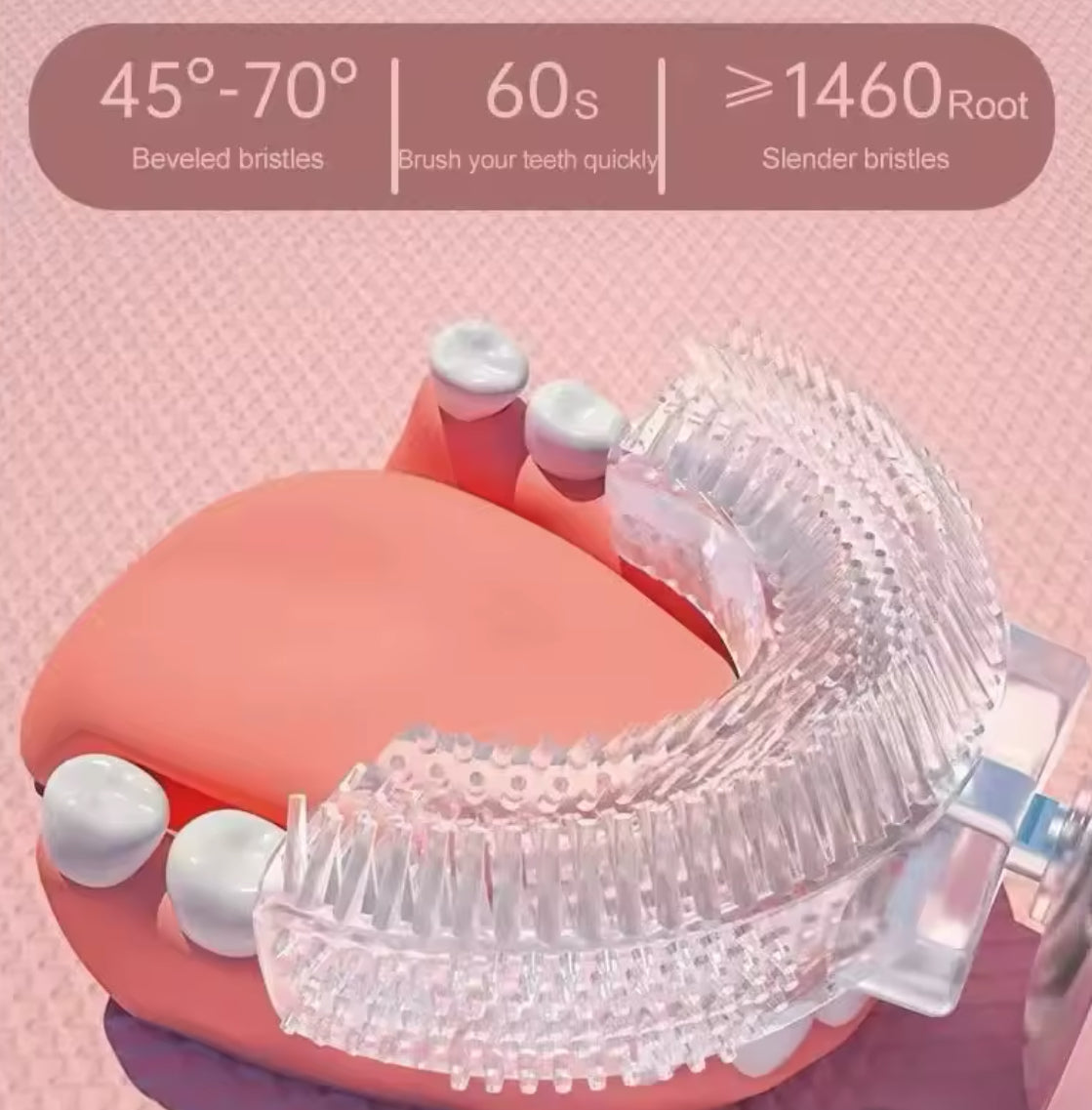 Children’s Electric Toothbrush Silicone Oral 360 Degree Automatic