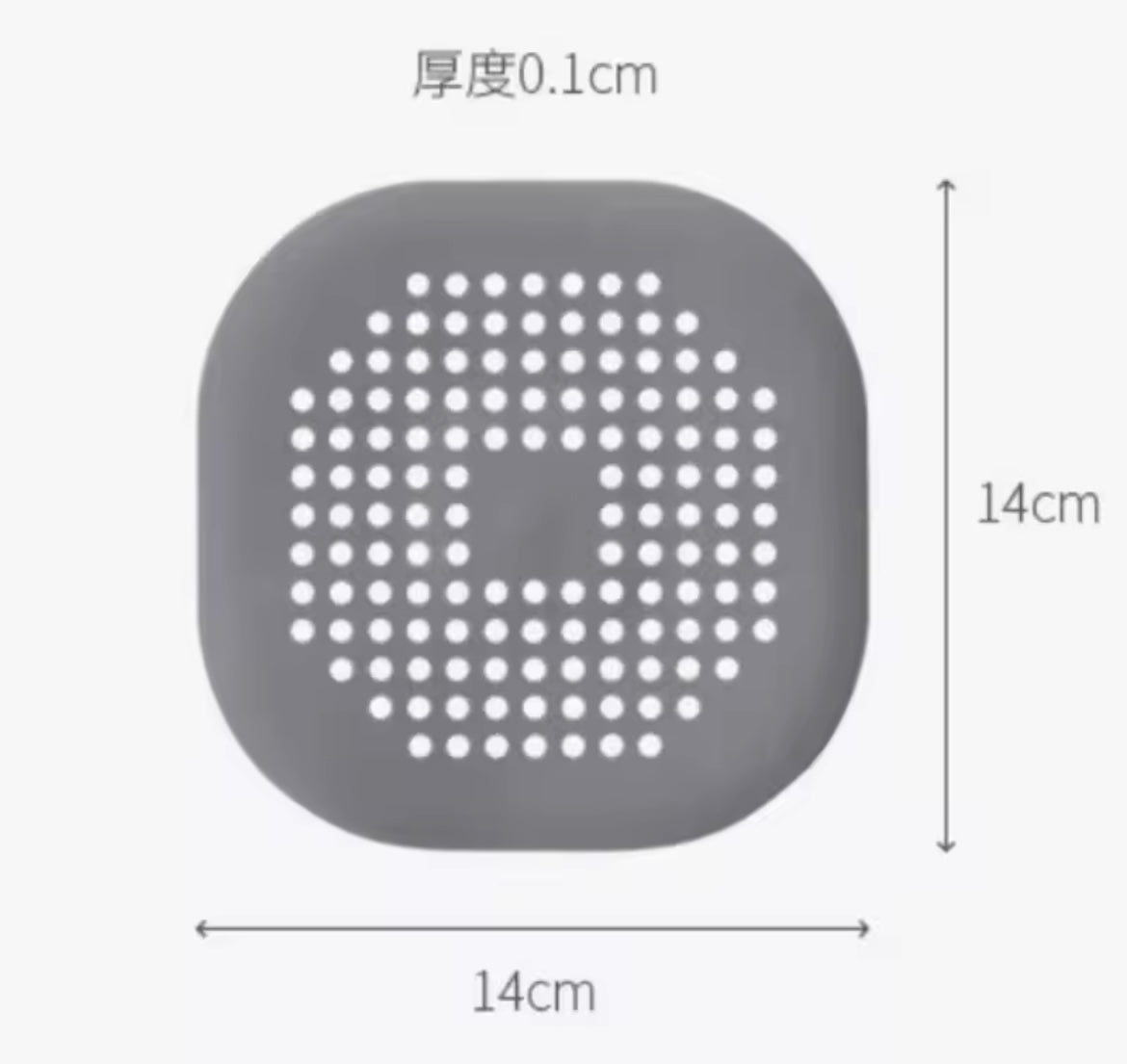 Bathroom Anti Blockage drain strainer