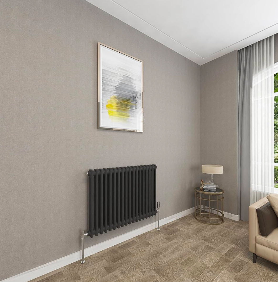 Traditional 2 Column Radiator Horizontal 600mm x 830mm - Home Upgrades