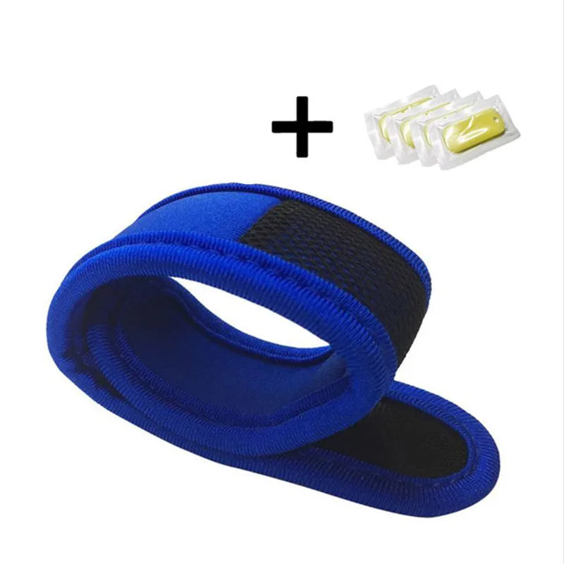 1PC Mosquito Repellent Bracelet Wristband Band 4Pcs Replaceable Repellent Refills