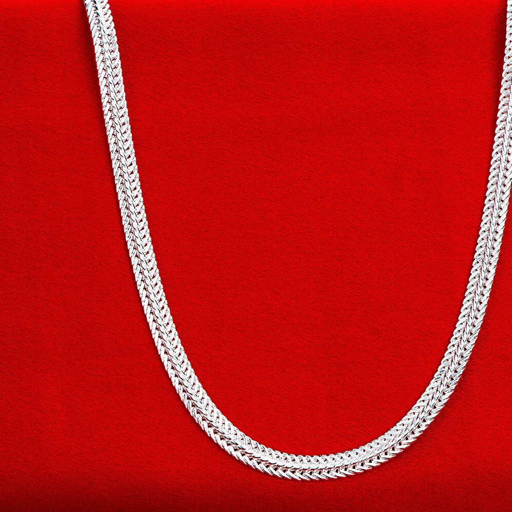 925 sterling silver Snake chain Necklace Noble for women men jewelry designer