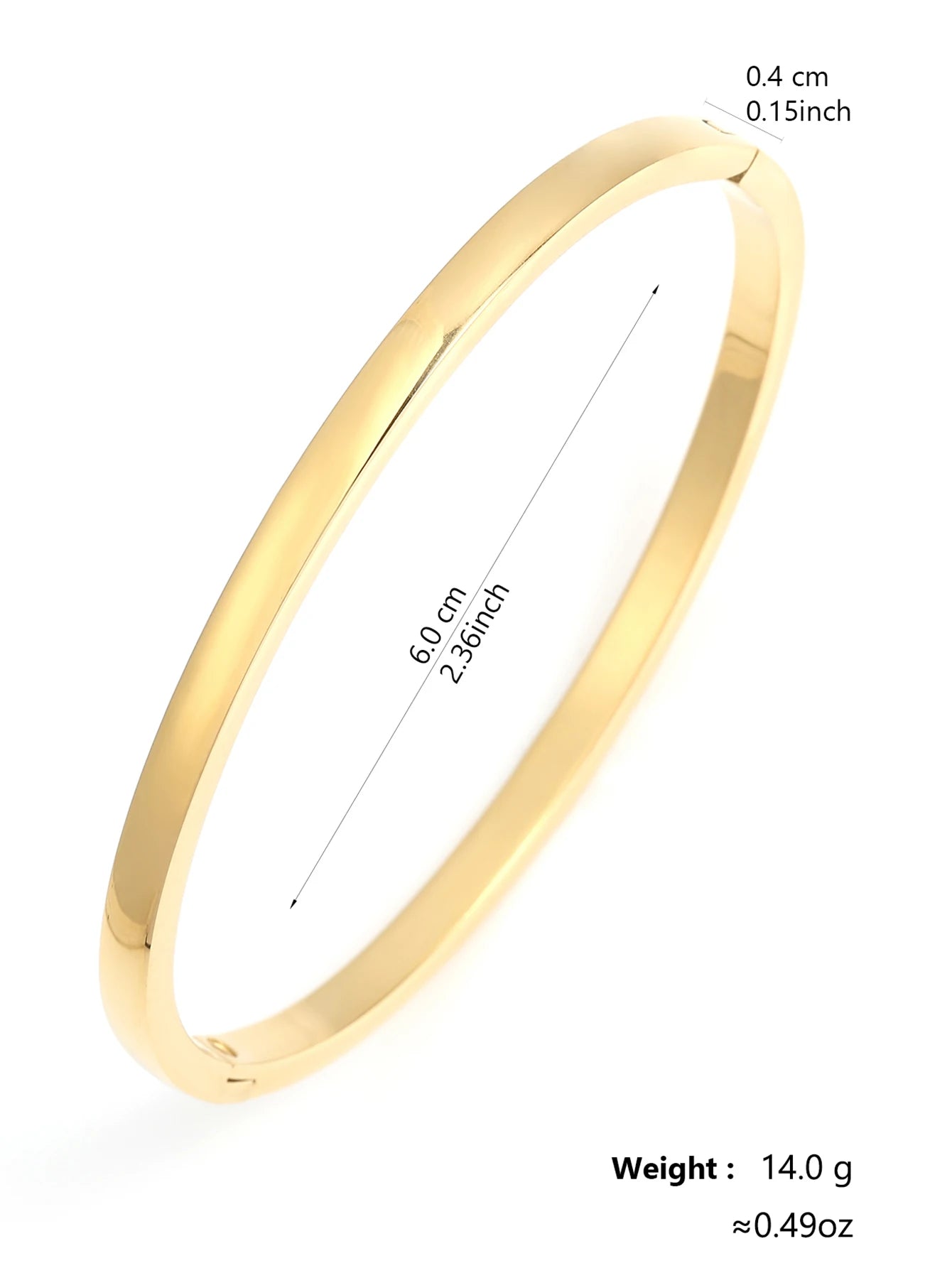 New Fashion 4mm/6mm/8mm Stainless Steel Bracelet Bangle For women's Couples Matching