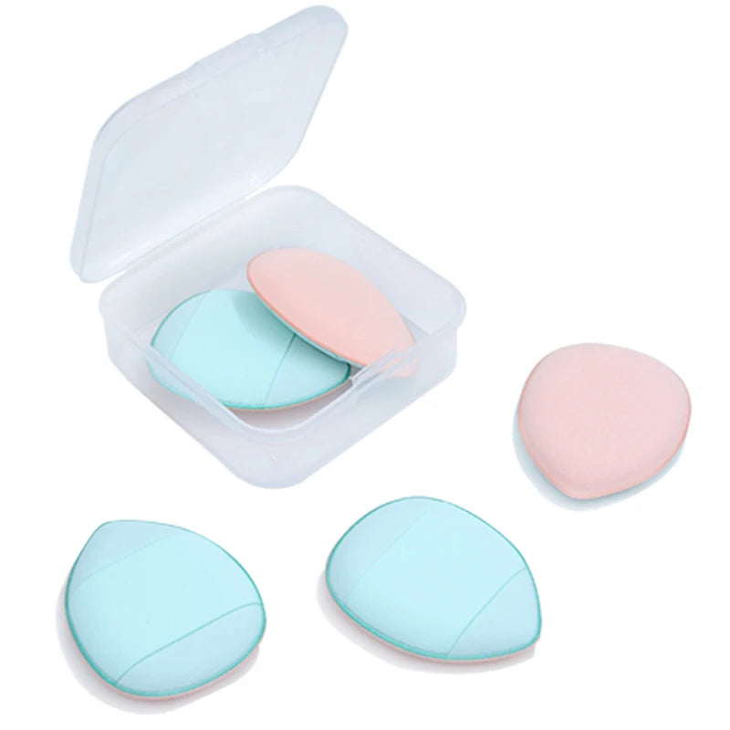 5/10Pcs Mini Finger Puff Foundation Small Air Cushion Powder Sponge Face