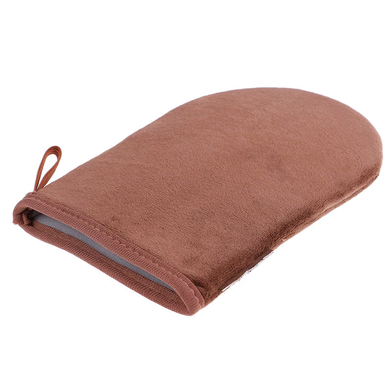 High Quality Brown Reusable Body Self Fake Tan Applicator Tanning Gloves