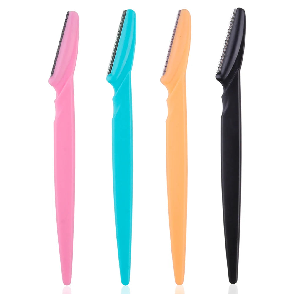 3/4/10Pcs Eyebrow Trimmer Face Blade Shaver Portable Eye Brow Epilation Hair Removal