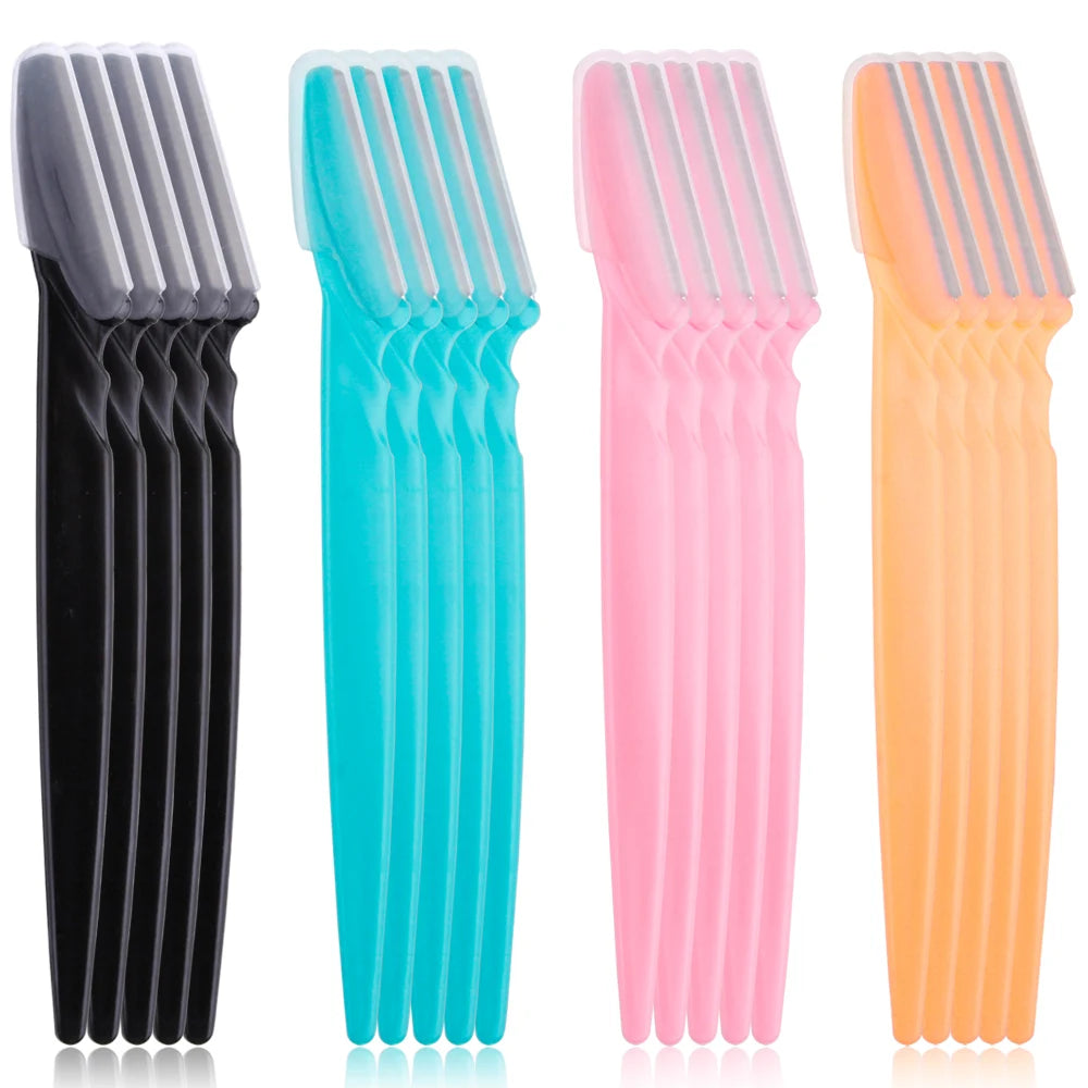 3/4/10Pcs Eyebrow Trimmer Face Blade Shaver Portable Eye Brow Epilation Hair Removal