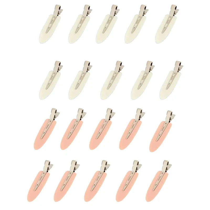 10pcs/set No Crease Basic Hair Clips For Women Girls Hair Styling Makeup No Bend
